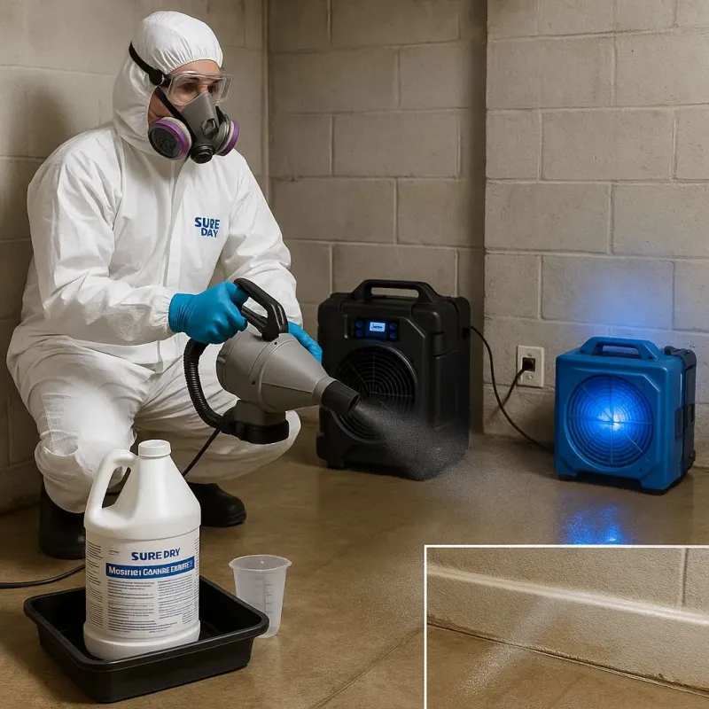 Sanitization and Odor Removal process in Ceres, CA